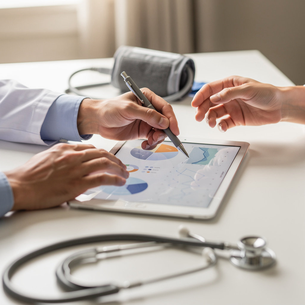 Dr. David Naimark, MD San Diego - compassionate doctor discussing personalized care plan with patient